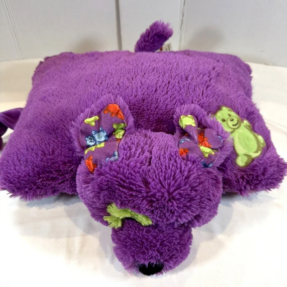 Pillow‎ Pets Purple Puppy Dog Plush 16